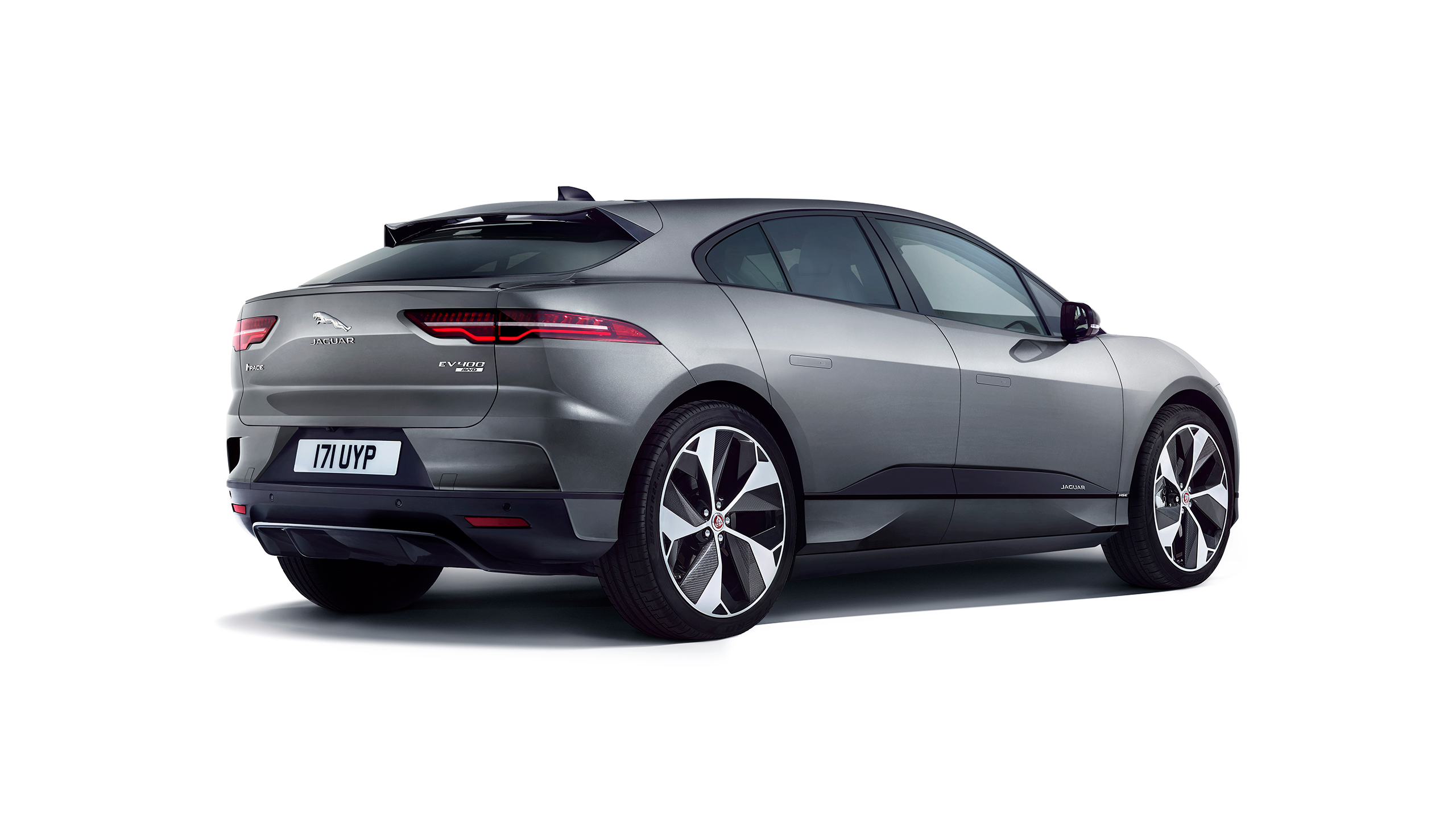 Parked New Jaguar Car during the launching 